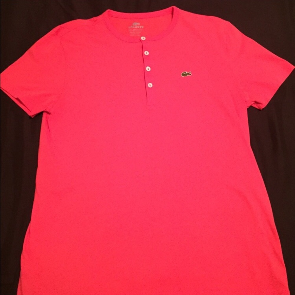 LACOSTE HENLEY LIKE NEW!!